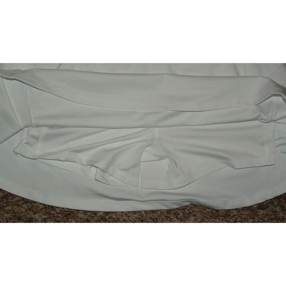 FREELY White Sz XL Soft Stretchy Pull On Athletic DEVINA Skort Pockets - Picture 7 of 9
